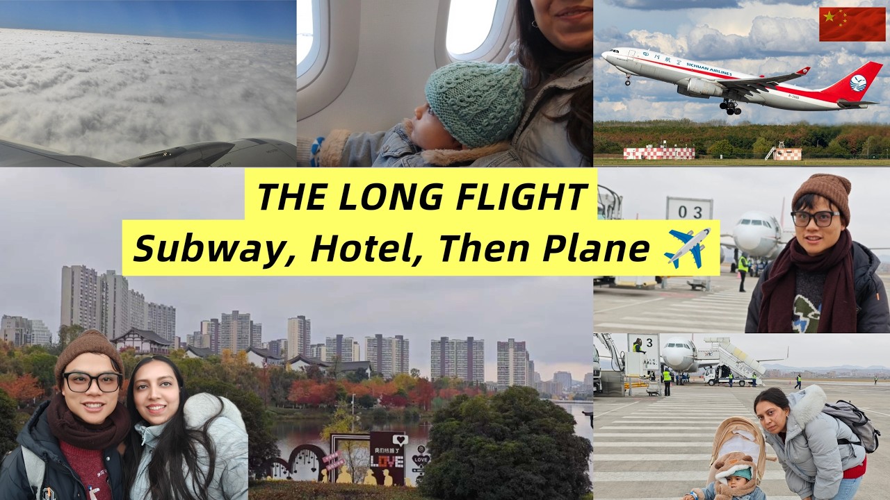 From Hangzhou Metro to Yunnan Mountains 🇨🇳 Subway, Hotel, Then Plane: The Longest Travel Day 🏔️