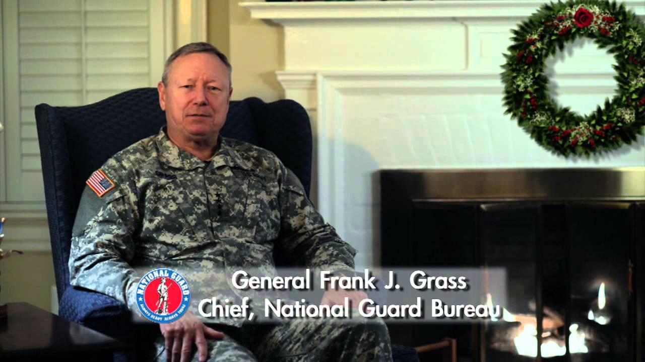 Gen  Frank J Grass Holiday Message