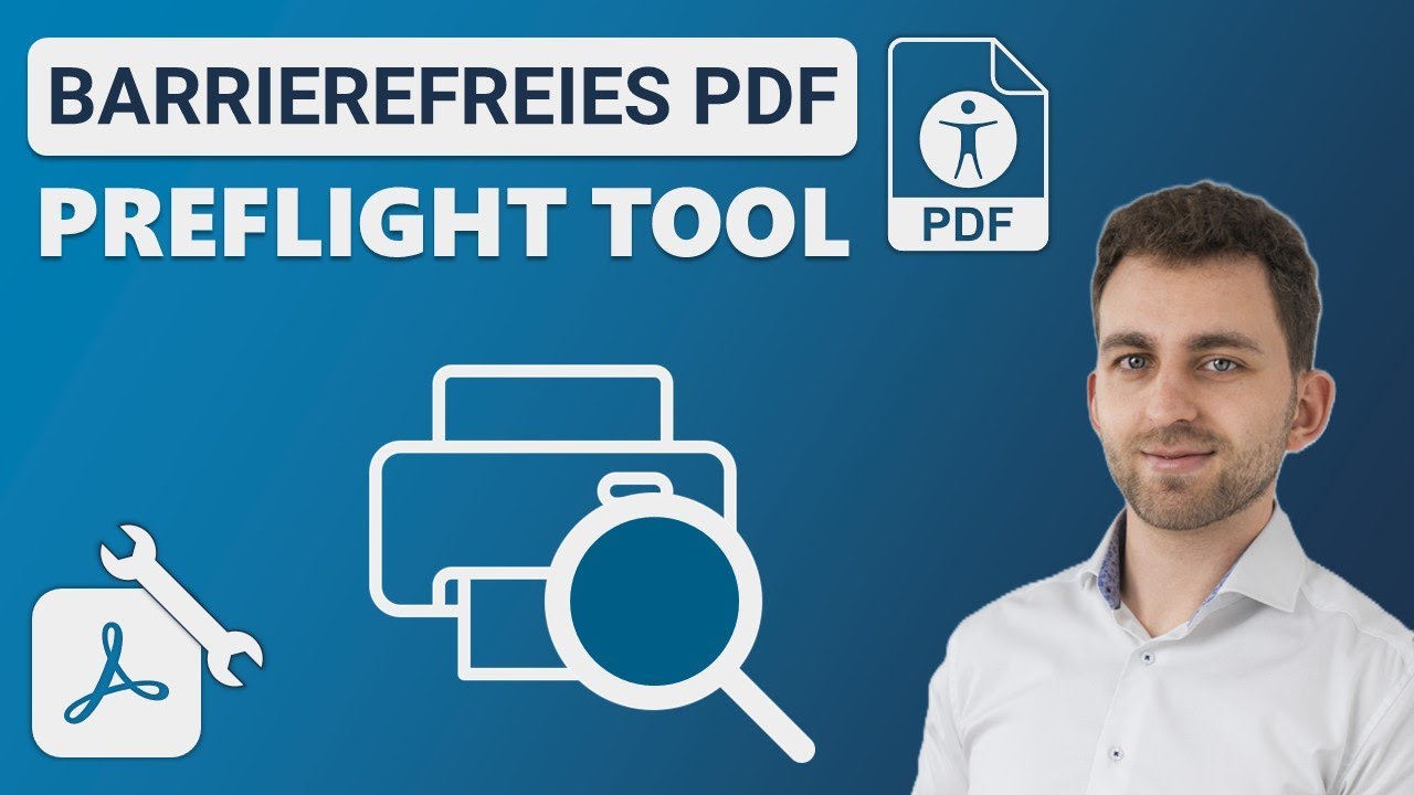 Инструмент PREFLIGHT в Acrobat для доступных PDF-файлов (🎓 Урок 29)