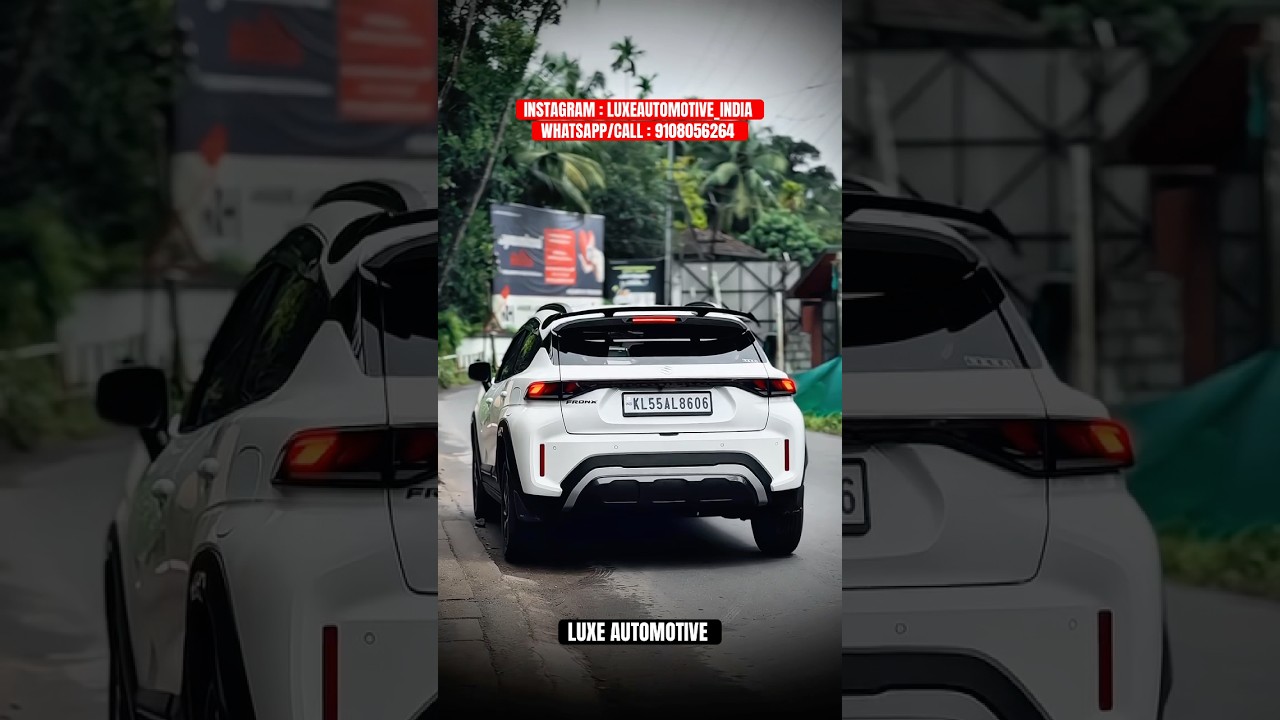 Suzuki Fronx Spoiler Accessories #fronx#fronxsigma#fronxdeltaplus #fronx2023#fronx2025#fronxmodified
