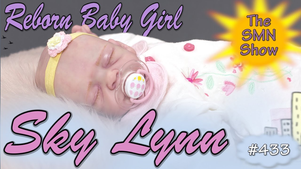 Box packing reborn baby girl Sky Lynn - The SMN Show #433