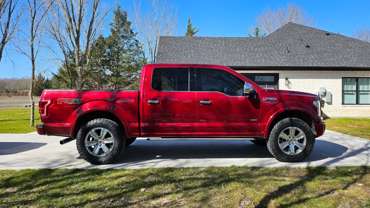 Платиновый F150 2016 года, уровень 35 — Nitto Ridge Grapplers 295/65/20