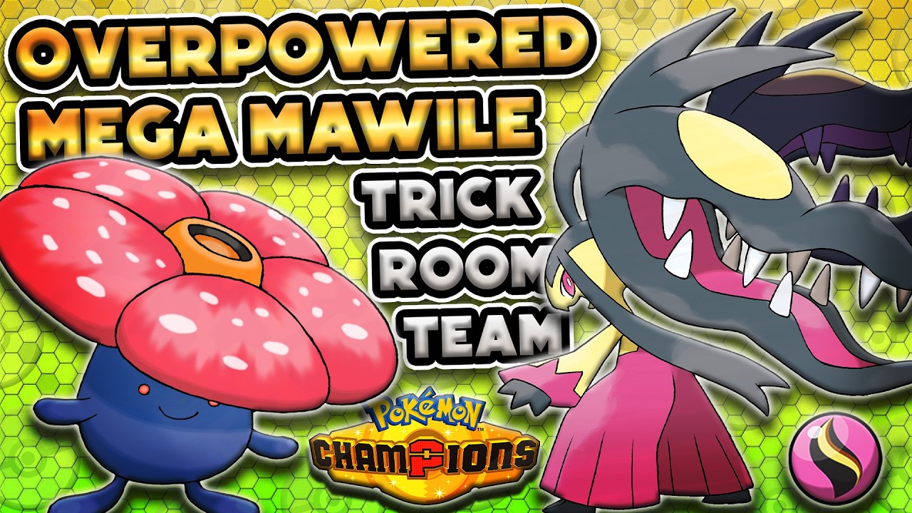 Вам ОБЯЗАТЕЛЬНО нужно попробовать эту ИМБОВУЮ команду с Mega Mawile для Trick Room в Pok&eacute;mon Cham...