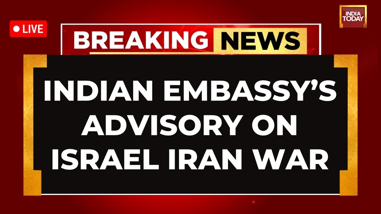 Israel Strikes Iran News | Indian Embassy's Advisory Issued LIVE | Israel Iran War LIVE