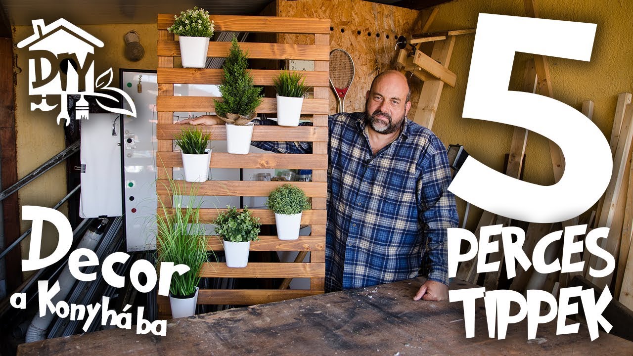 Decor a konyh&aacute;ba vagy &eacute;pp a nappali fal&aacute;ra | Green Cottage DIY - 5 PERCES TIPPEK