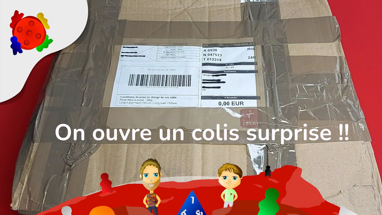 On ouvre un colis surprise envoyé par un abonné !!