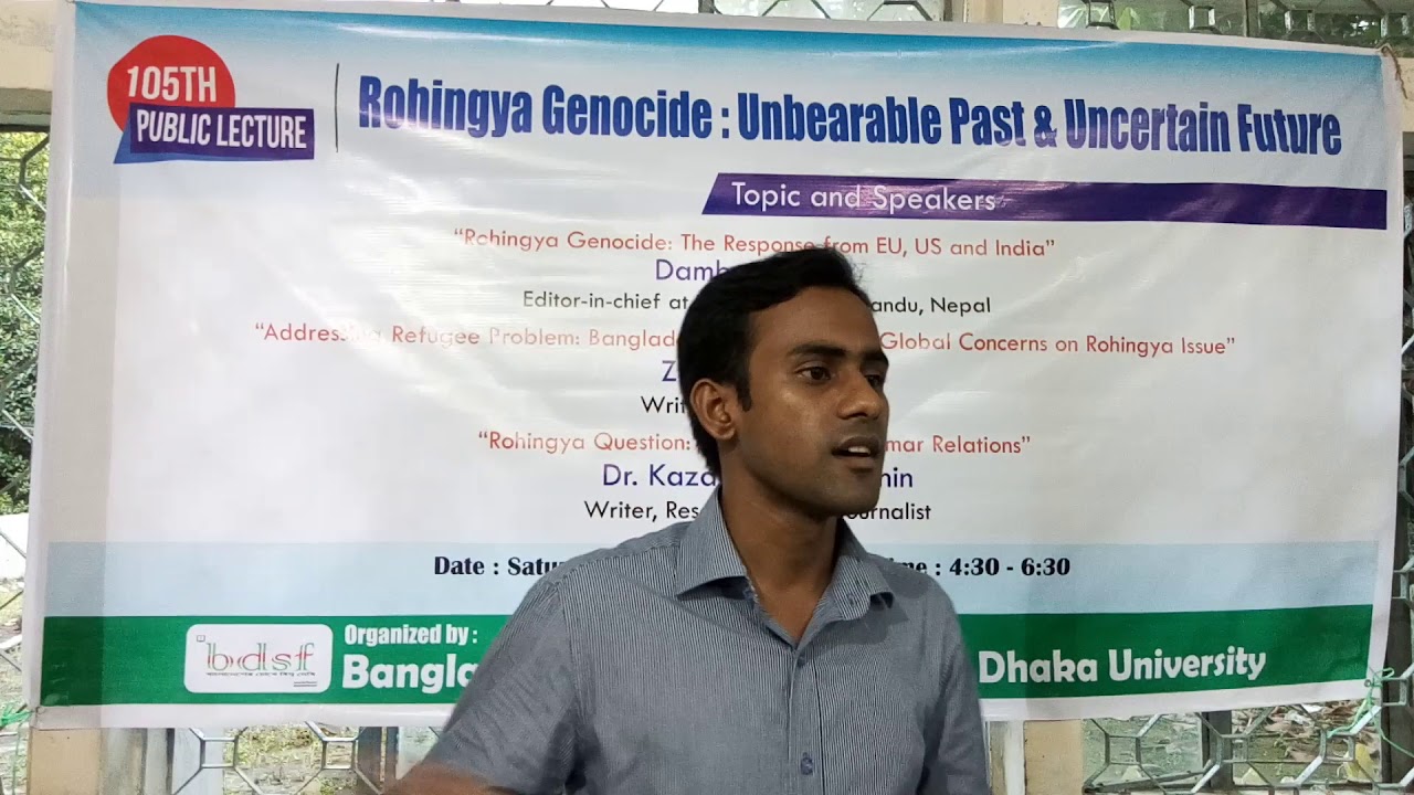 Addressing Refugee Problem: Bangladesh's Response and Global Concerns on Rohingya Issue