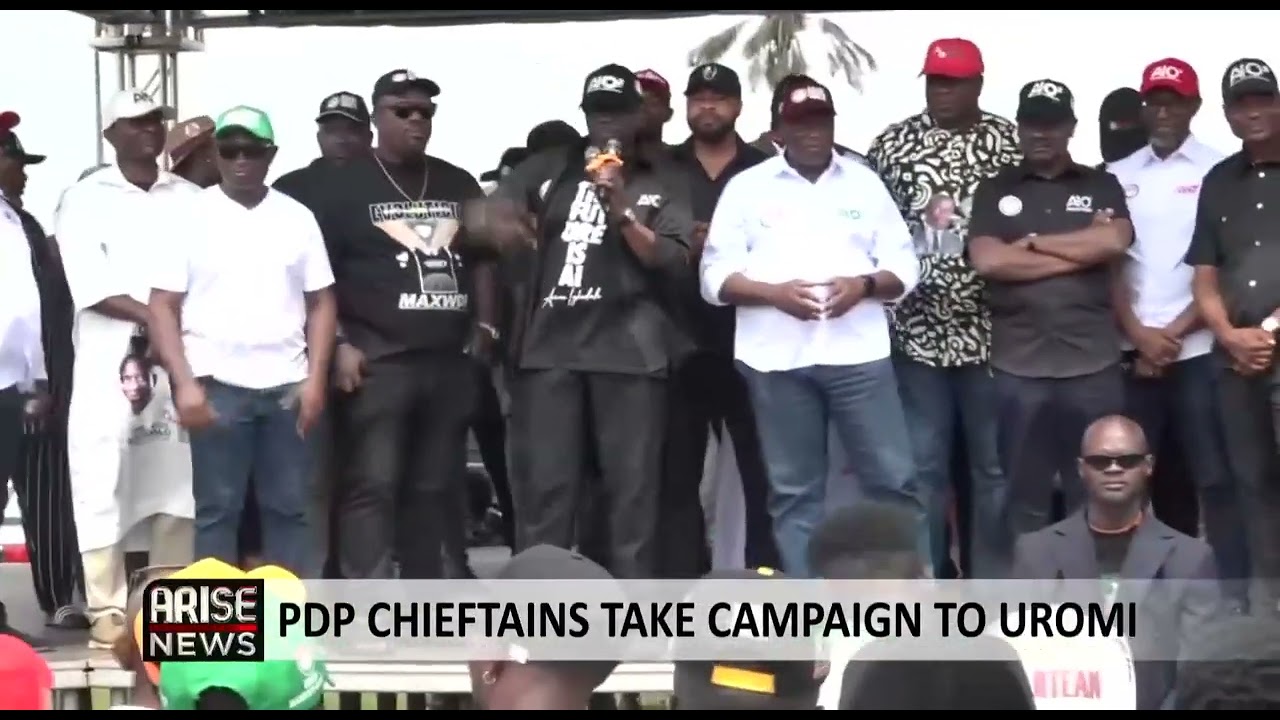 PDP CHIEFTAINS TAKE CAMPAIGN TO UROMI