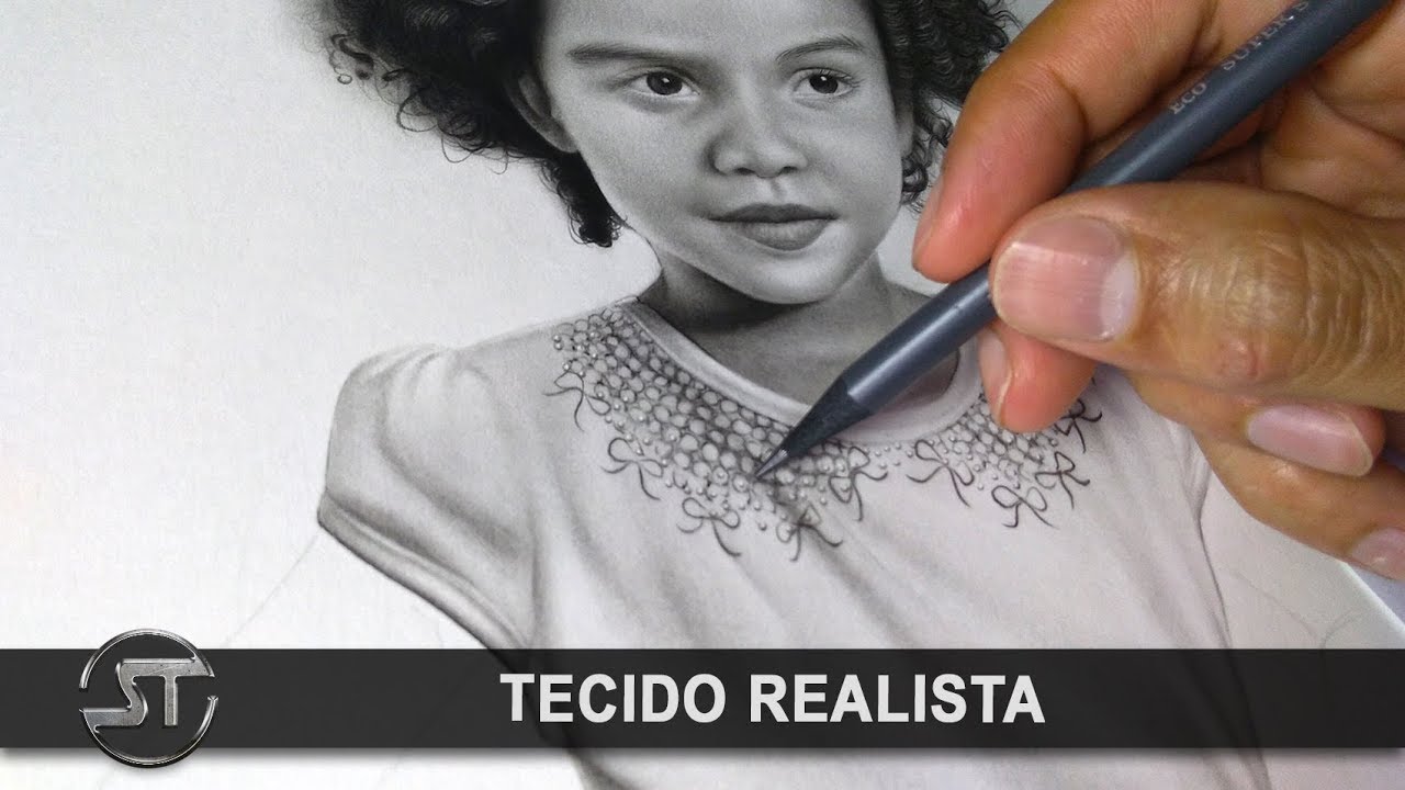 Desenhando tecido realista