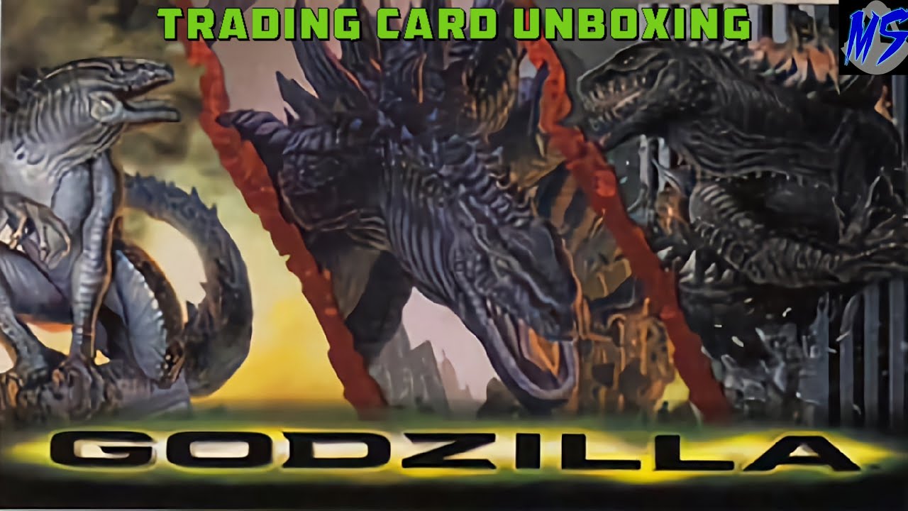 Godzilla 1998 Inkworks Trading Card Case Unboxing