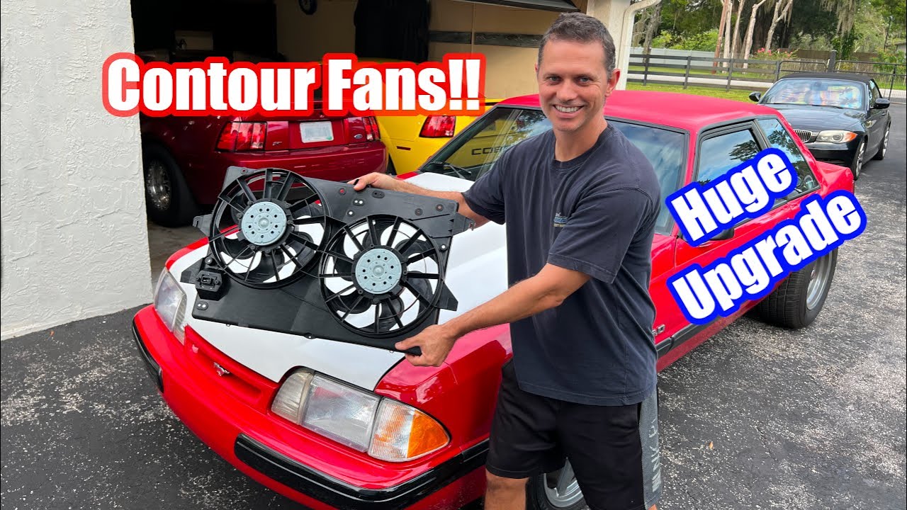 Addressing the cooling on our Vortech Supercharged Project 90 Fox Body - Contour Fans