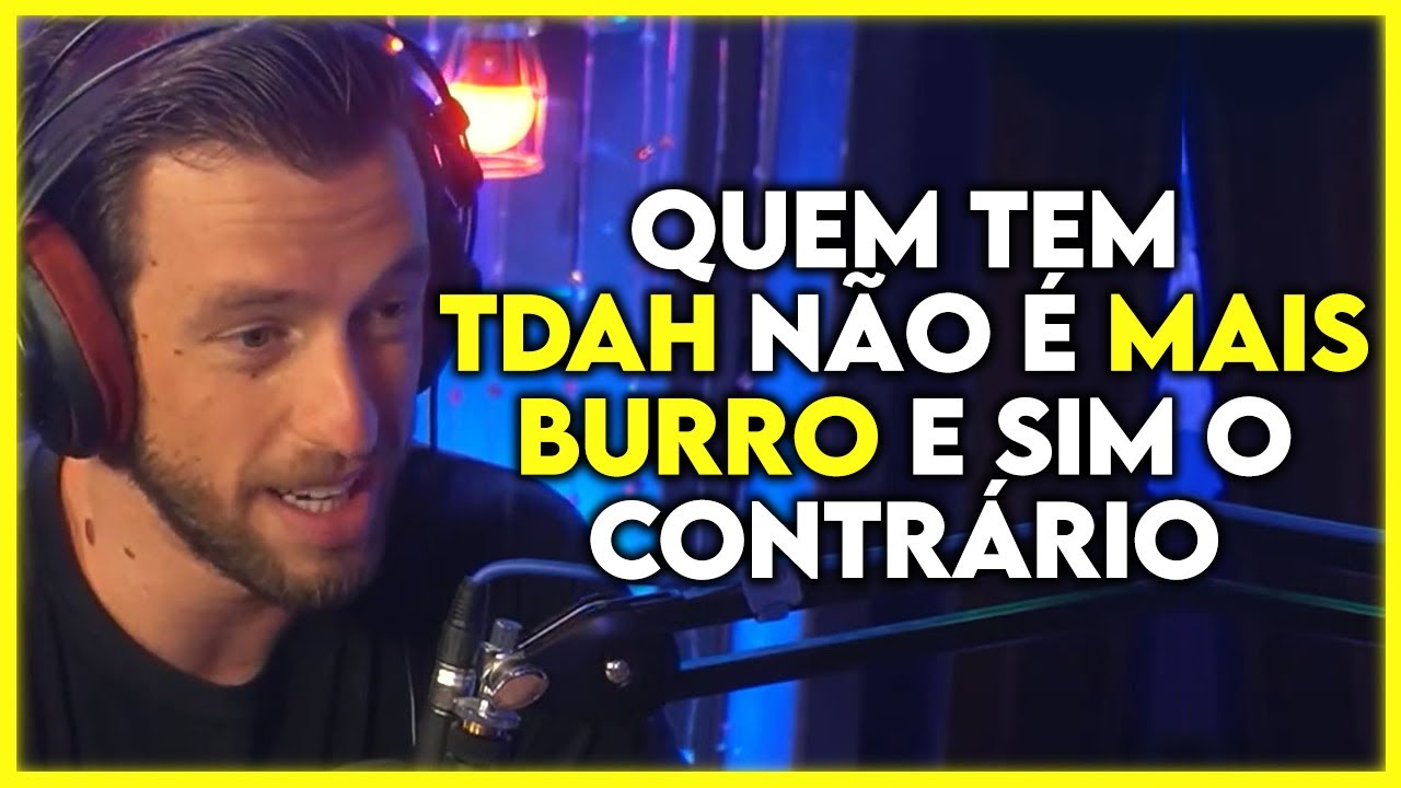 COMO SABER SE VOCÊ TEM TDAH (NEUROCIENTISTA - ESLEN DELANOGARE) | Cortes Podcast