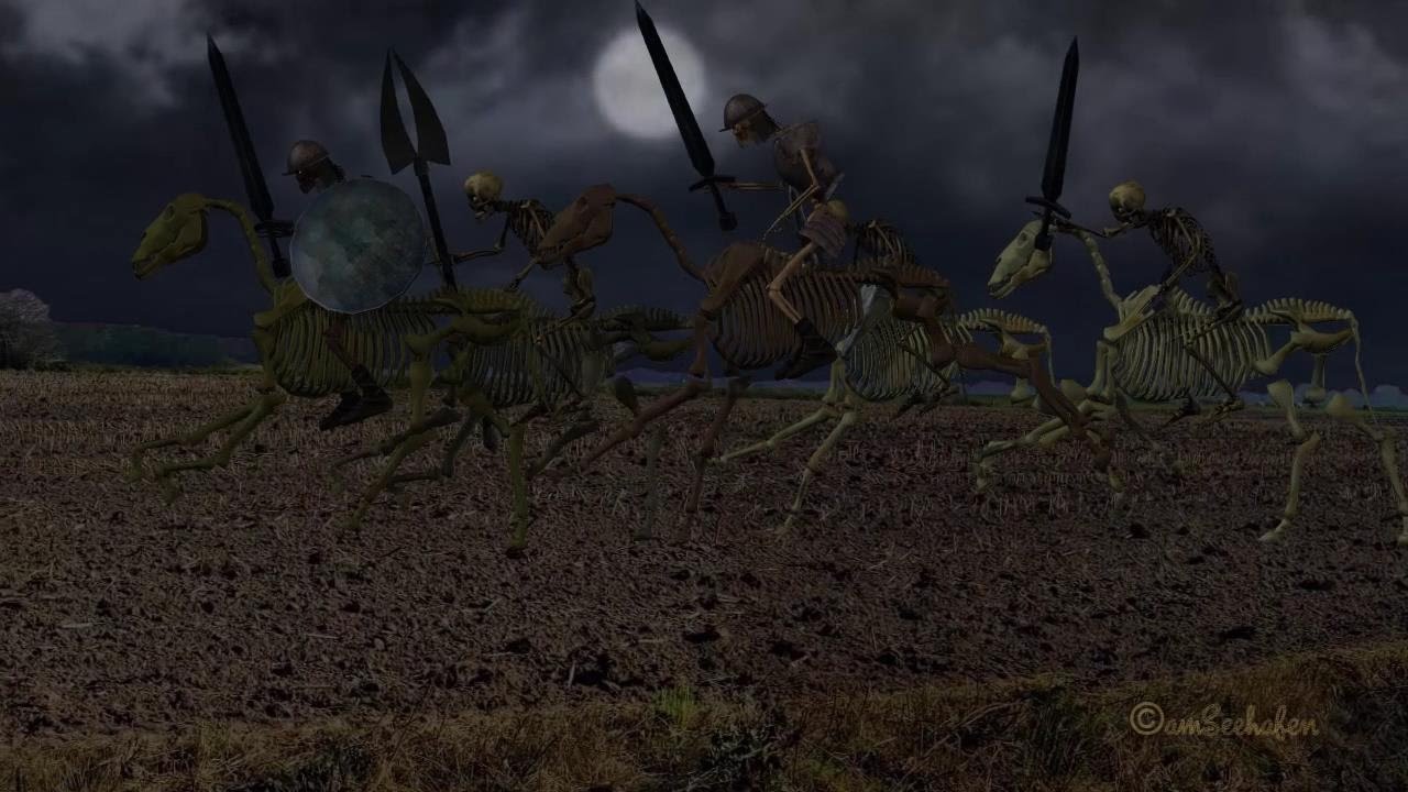 The Battle at the Wild Acres ancient East Frisian Ghost Story legend CGI Animation