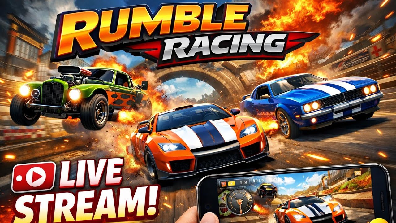 Rumble racing on phone is live!