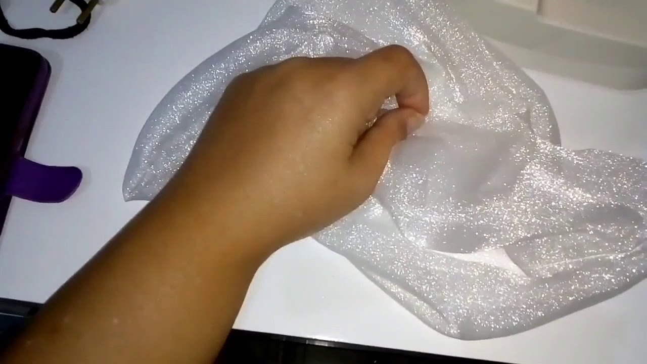 Sacolinha de organza cristal # sacolafacil