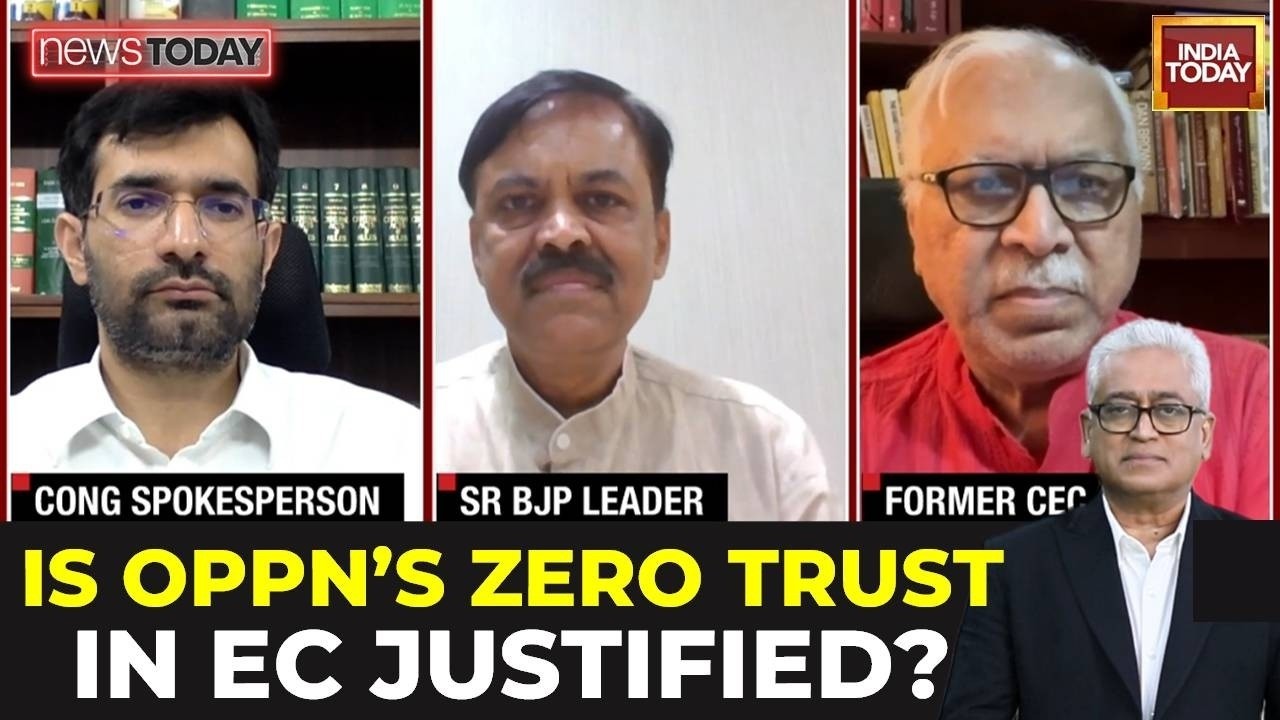 LIVE: Opposition Vs Election Commission | Is Distrust In EC Justified? Ballot Paper Debate | Watch