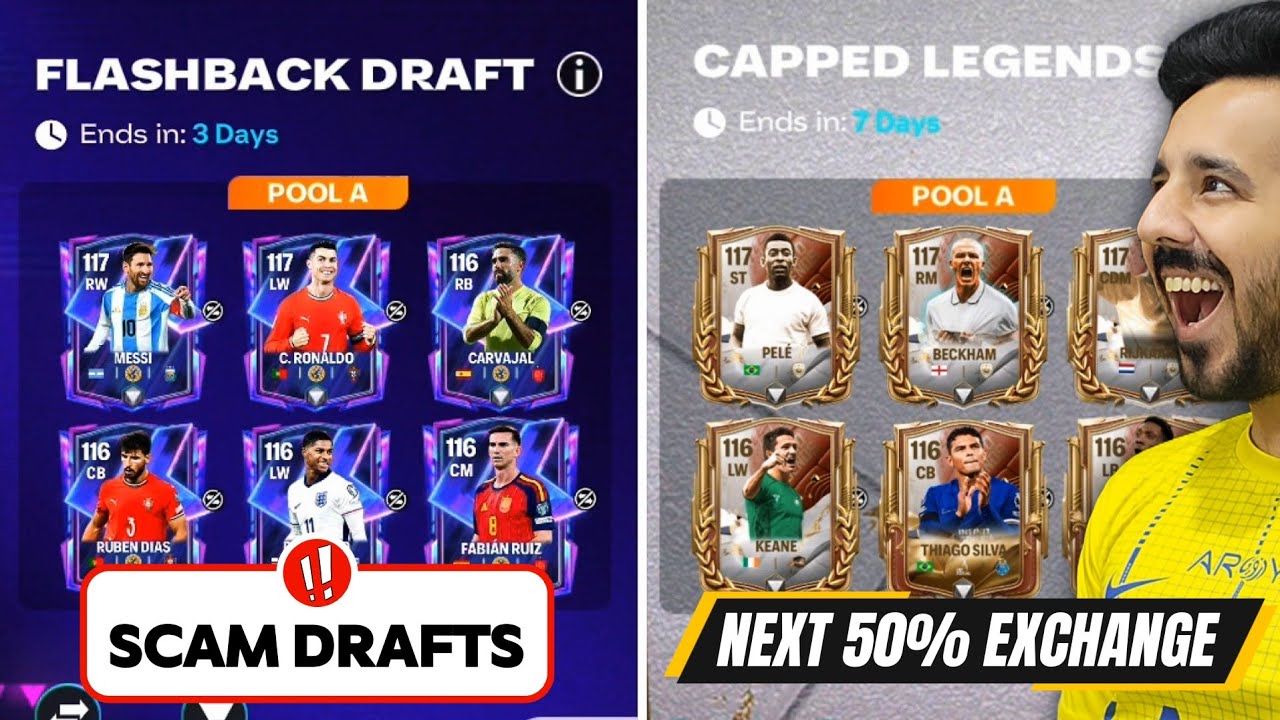 Scam Drafrs ! Upcoming 50% Exchanges & Capped Legends Event Leaks 🤔