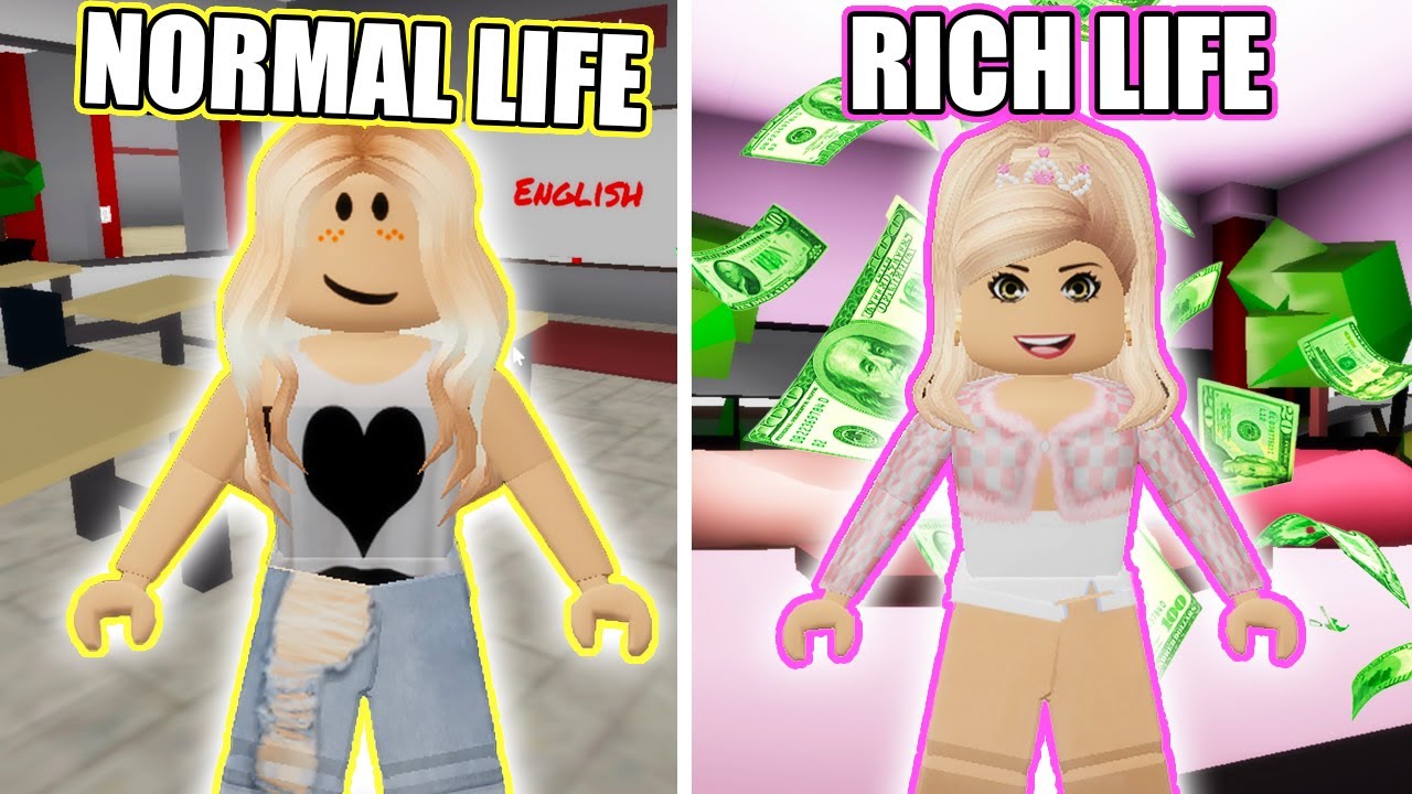 Я ПРИТВОРИЛСЯ, ЧТО БОГАТЫМ!! **РОЛЕВАЯ ИГРА BROOKHAVEN** | JKREW GAMING