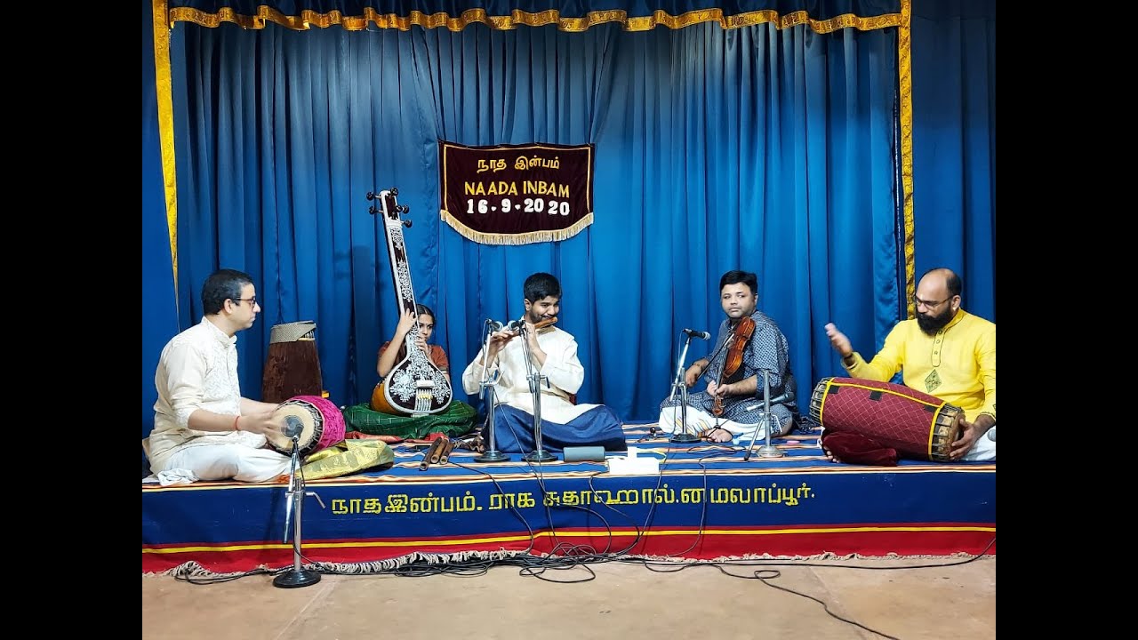 Vidwan J.A.Jayanth-Flute at Naada Inbam