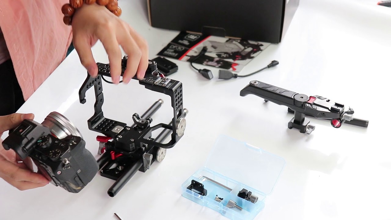 Quick setup of JTZ DP30 A7 camera cage