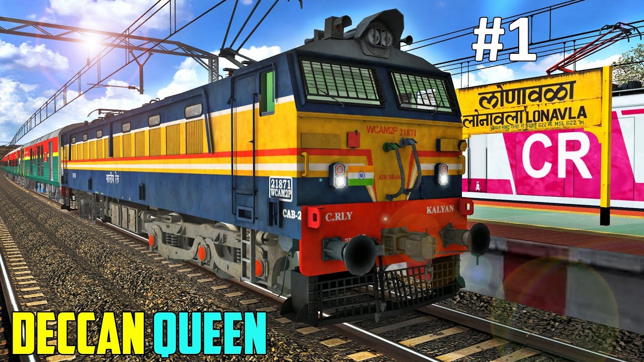 DECCAN QUEEN EXPRESS in INDIAN RAILWAYS TRAIN SIMULATOR !! 🚂