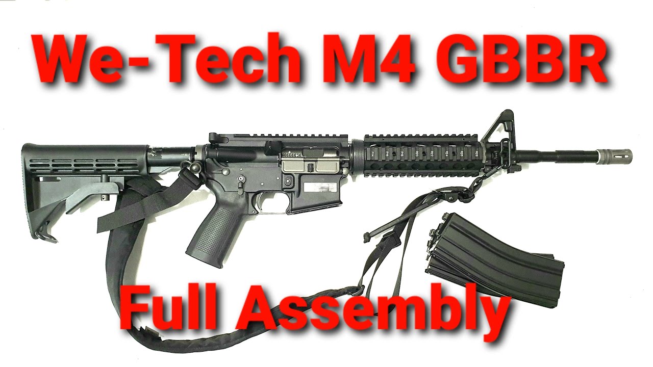 WE-Tech M4 GBBR Disassembly + Tips & Tricks (Full Tutorial)