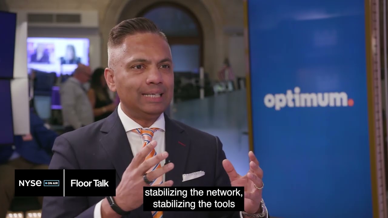 Dennis Mathew of Optimum Joins NYSE Floor Talk