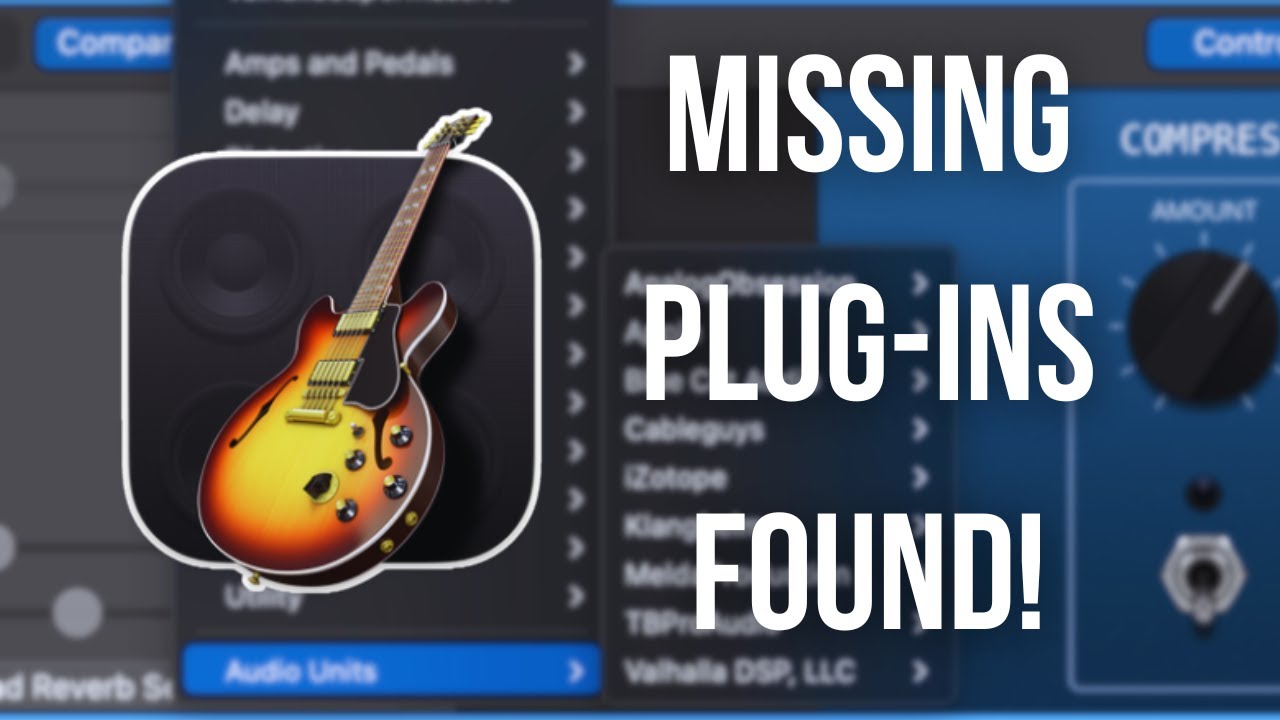 Find Missing GarageBand Plugins&mdash;FAST & EASY!