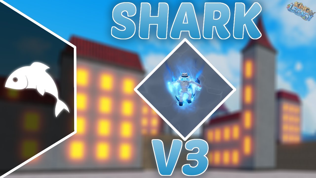 How to get the NEW SHARK V3 RACE + Showcase | King Legacy Update 8