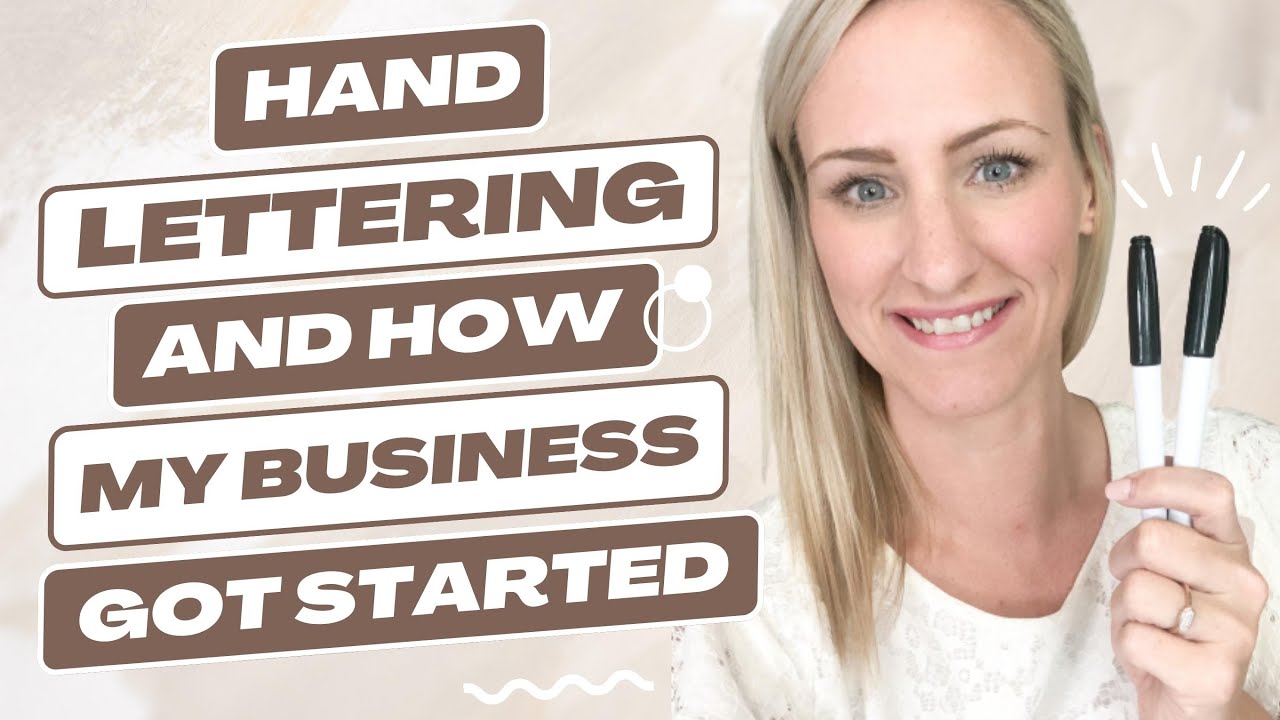 Hand Lettering and how my business began!