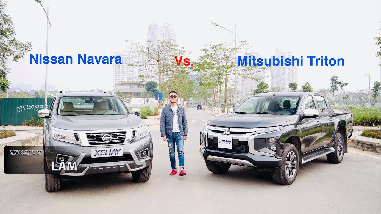 Chọn xe bán tải nào trong tầm giá? Mitsubishi Triton 2019 hay Nissan Navara 2019? |XEHAY.VN|