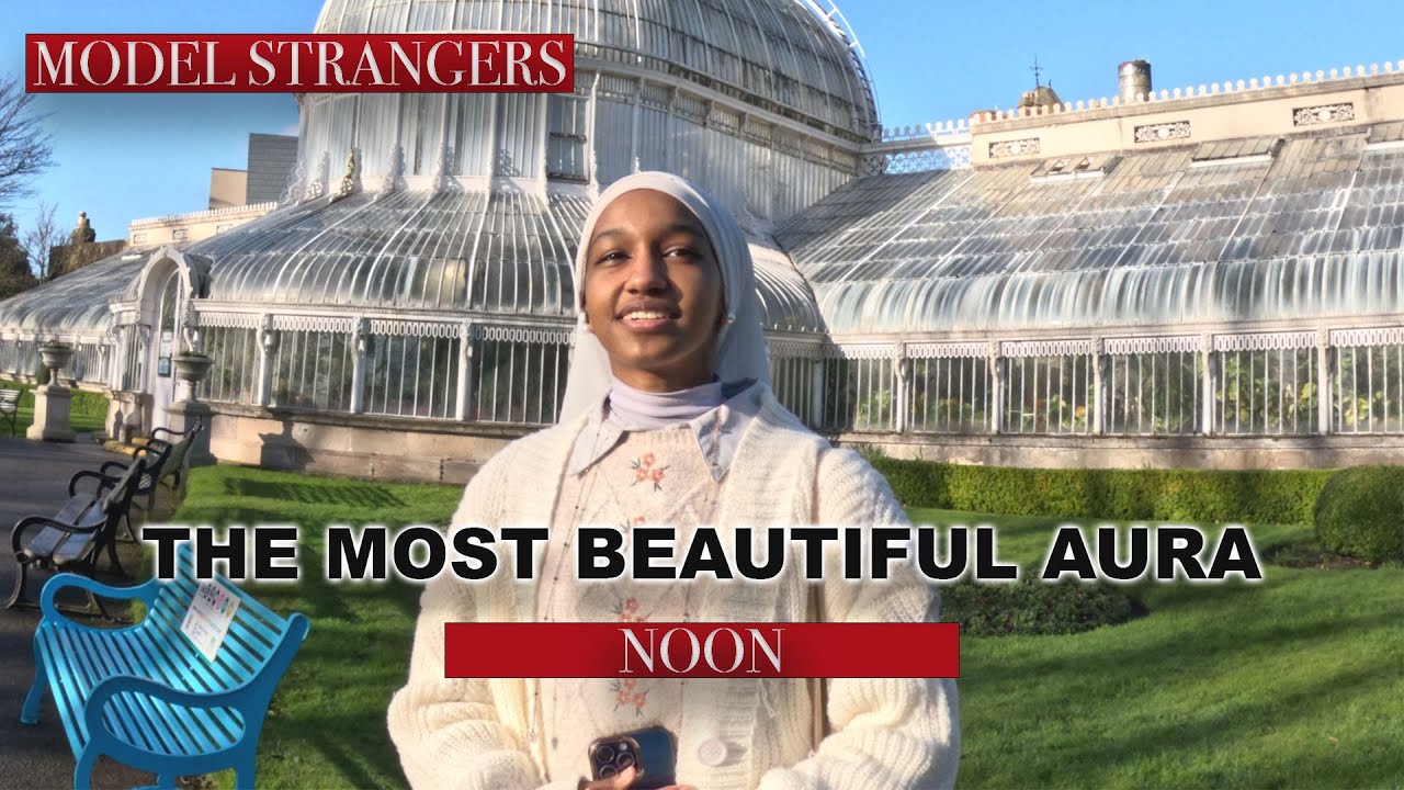 Stopped a Stranger With The Most Beautiful Aura...