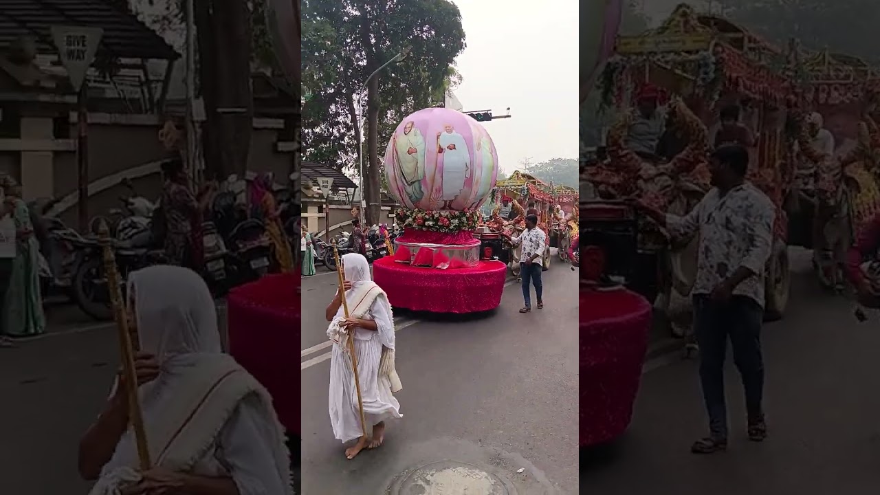 પ. પૂ. આચાર્ય ભગવંત શ્રીકુલચંદ્રજી મ. સા. રચિત 108000 શ્લોક ટીકા પ્રસંગ ની રથ યાત્રા - 31-Jan-2026