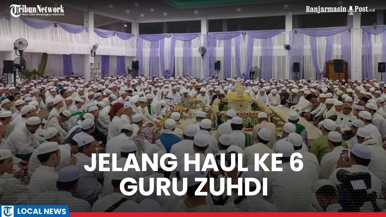 Haul ke 6 Guru Zuhdi Dijadwalkan 14 Februari, Panitia Pelaksana Siapkan 9 Posko Layanan Bagi Jemaah