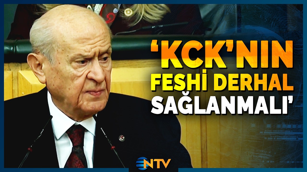 Son Dakika: Devlet Bahçeli'den Terörsüz Türkiye Süreci İle İlgili 'Sıra Hukuki Düzenlemelerde' | NTV