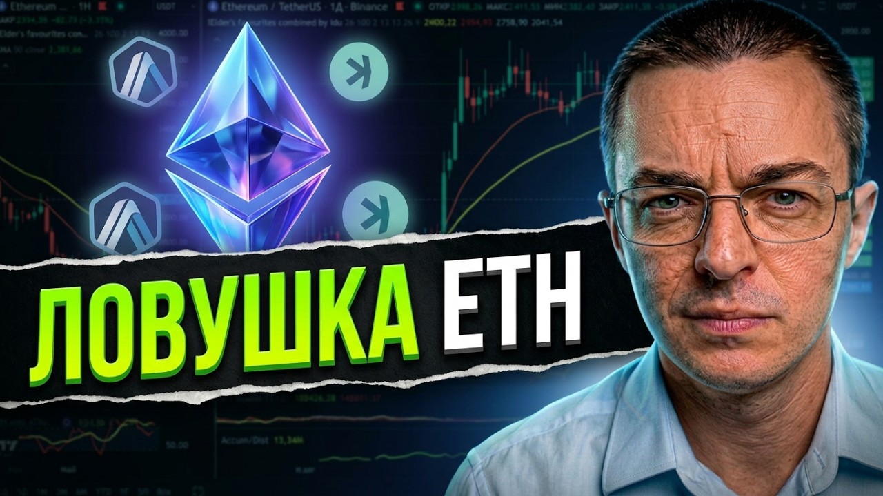 🔴СРОЧНО ПО ETH И АЛЬТАМ! Институционалы готовят бычью встряску | Прогноз Ethereum, ARB, KAS