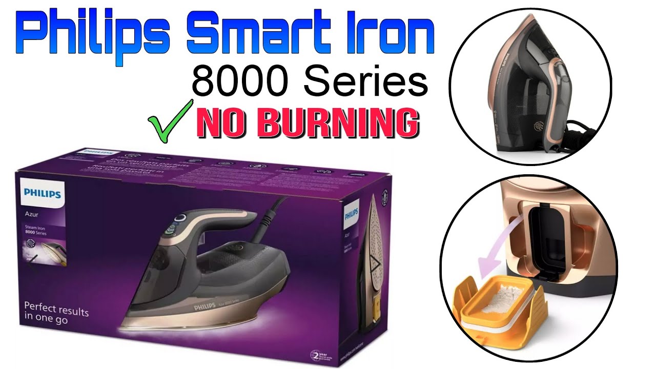 Żelazko parowe Philips DST8041/86 Azur seria 8000 | Recenzja produktu #steamiron #Philipsazur
