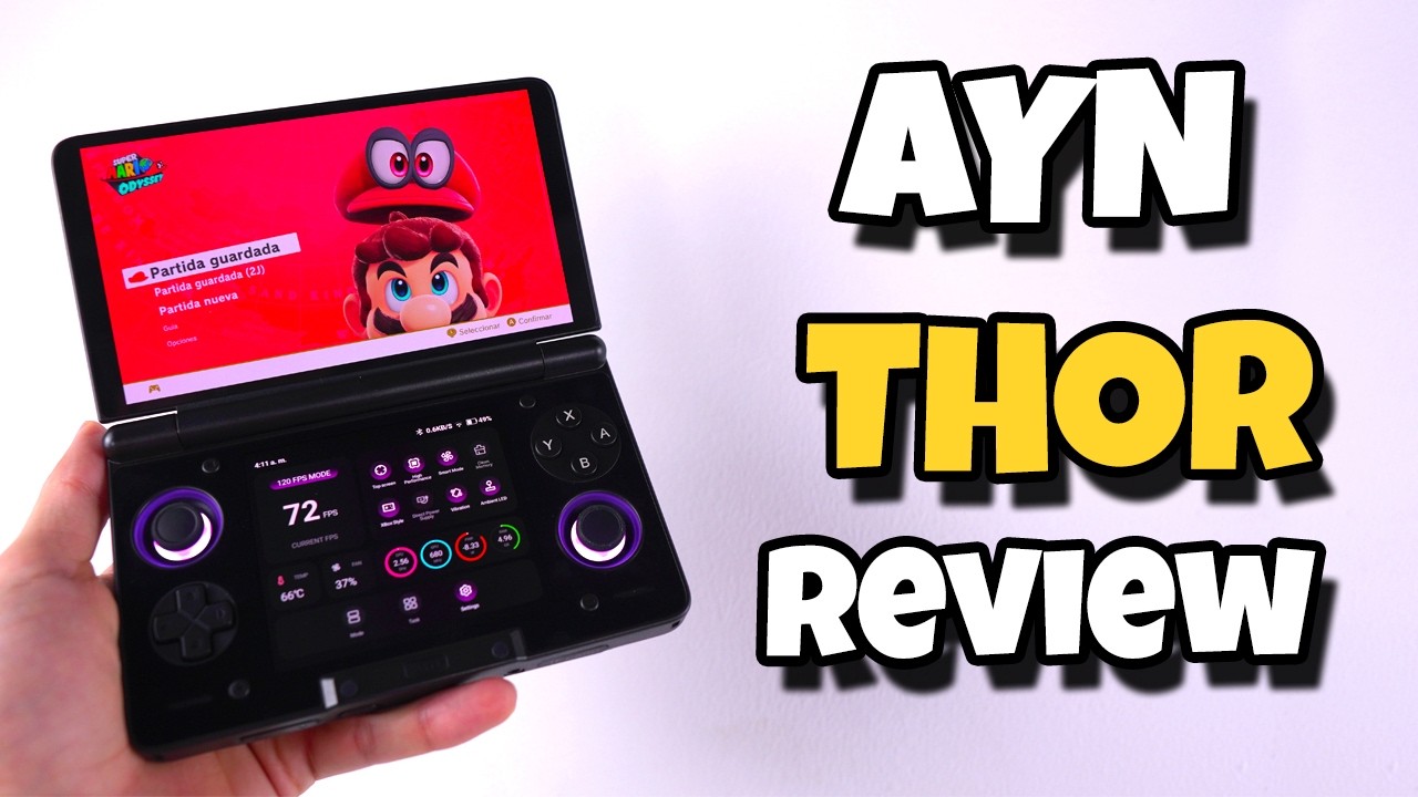AYN THOR: ¿La Verdadera Sucesora de la Nintendo 3DS? 🔥