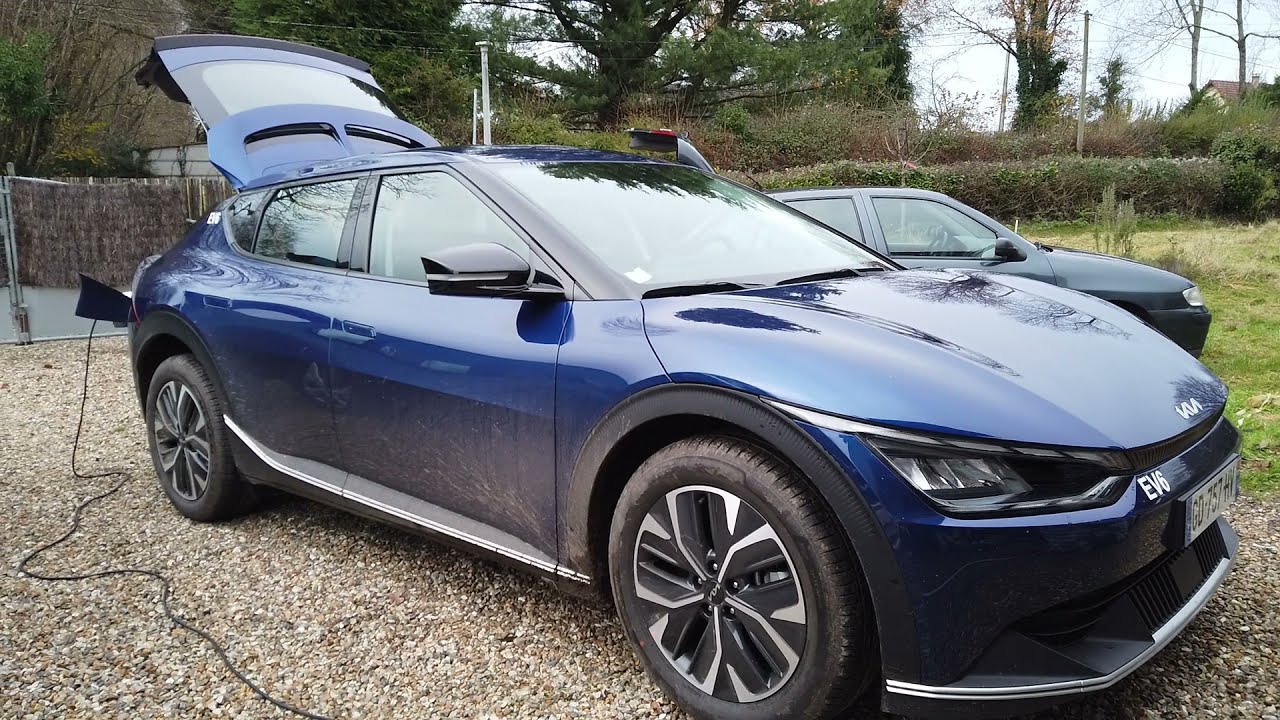 Voiture EV6 transformé en groupe électrogène pendant 43 heures