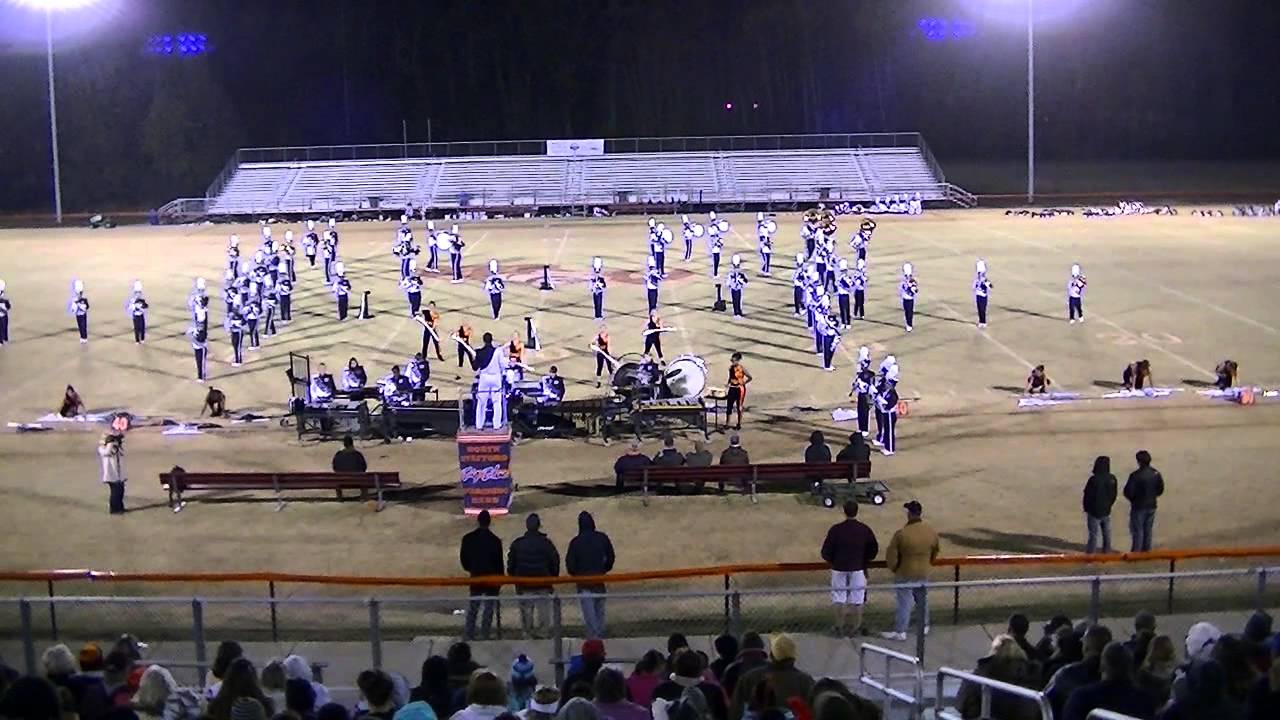 North Stafford Big Blue Marching Band 2012