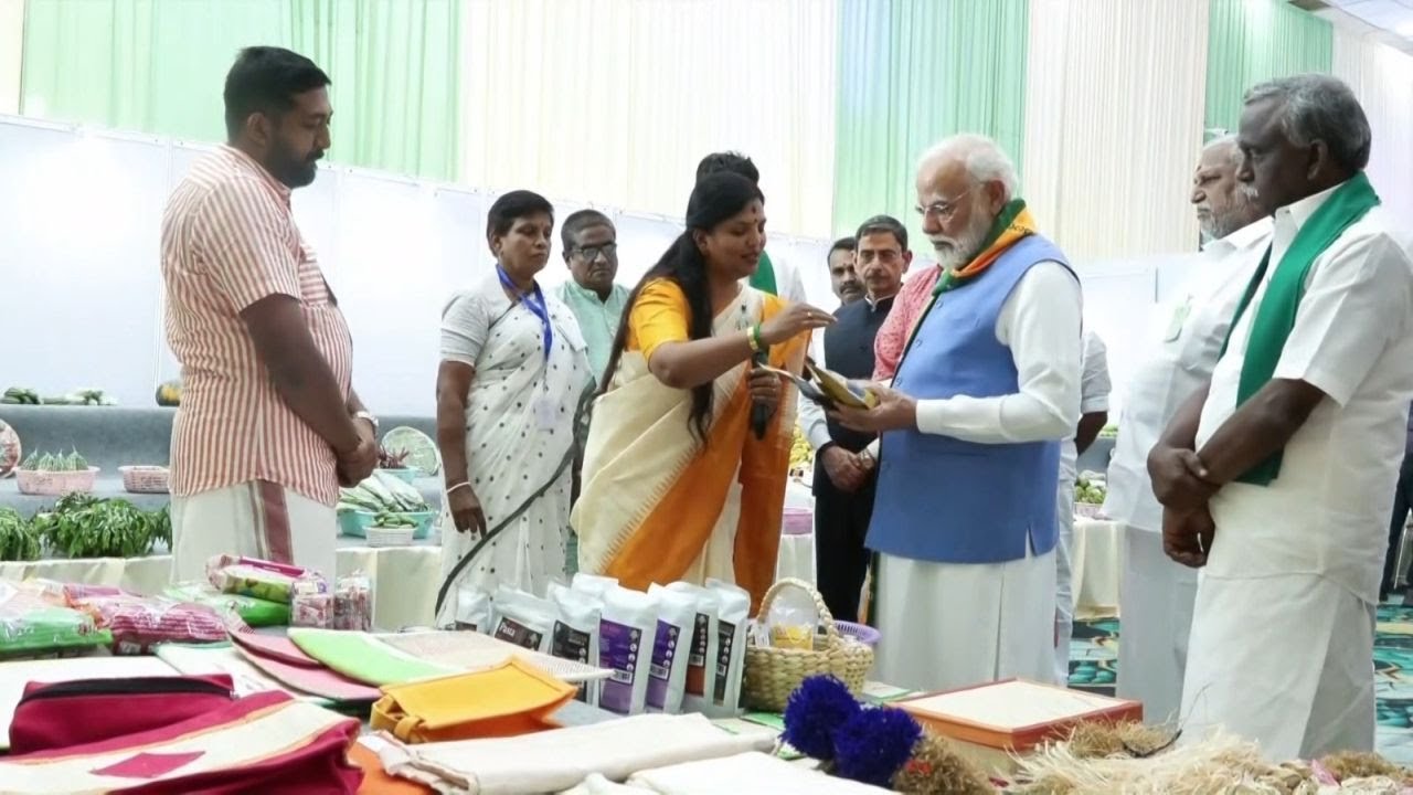 PM Modi’s EXCLUSIVE conversation with farmers at South India Natural Farming Summit in Coimbatore