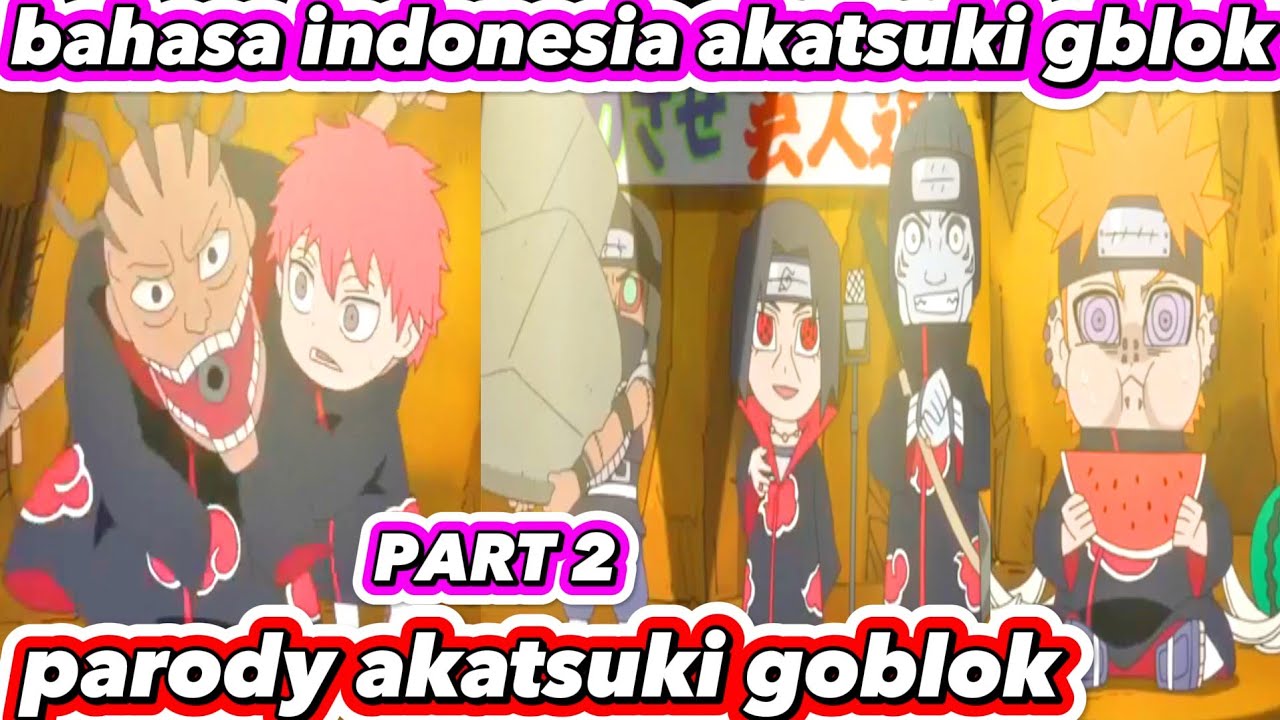parody naruto (akatsuki versi Gerot) naruto SD PART 2