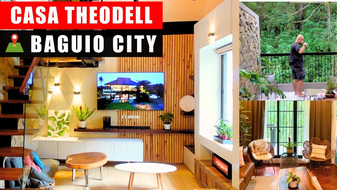 Casa Theodell | Тихий и уютный семейный Airbnb в Багио. Видеоблог 2023
