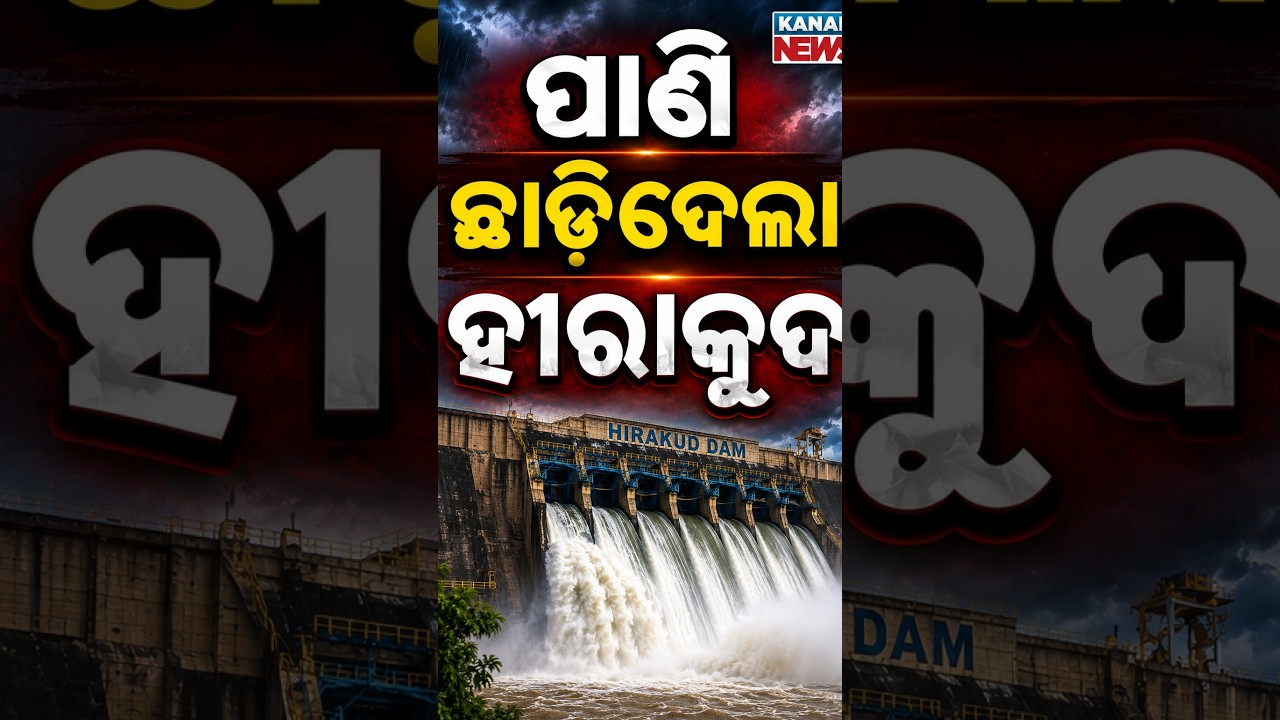 ହୀରାକୁଦ ଖୋଲିଲା ଆଉ ୧୦ ଗେଟ୍ Danger Rises! Hirakud Dam Opens 10 Sluice Gates | Oidsha Flood News