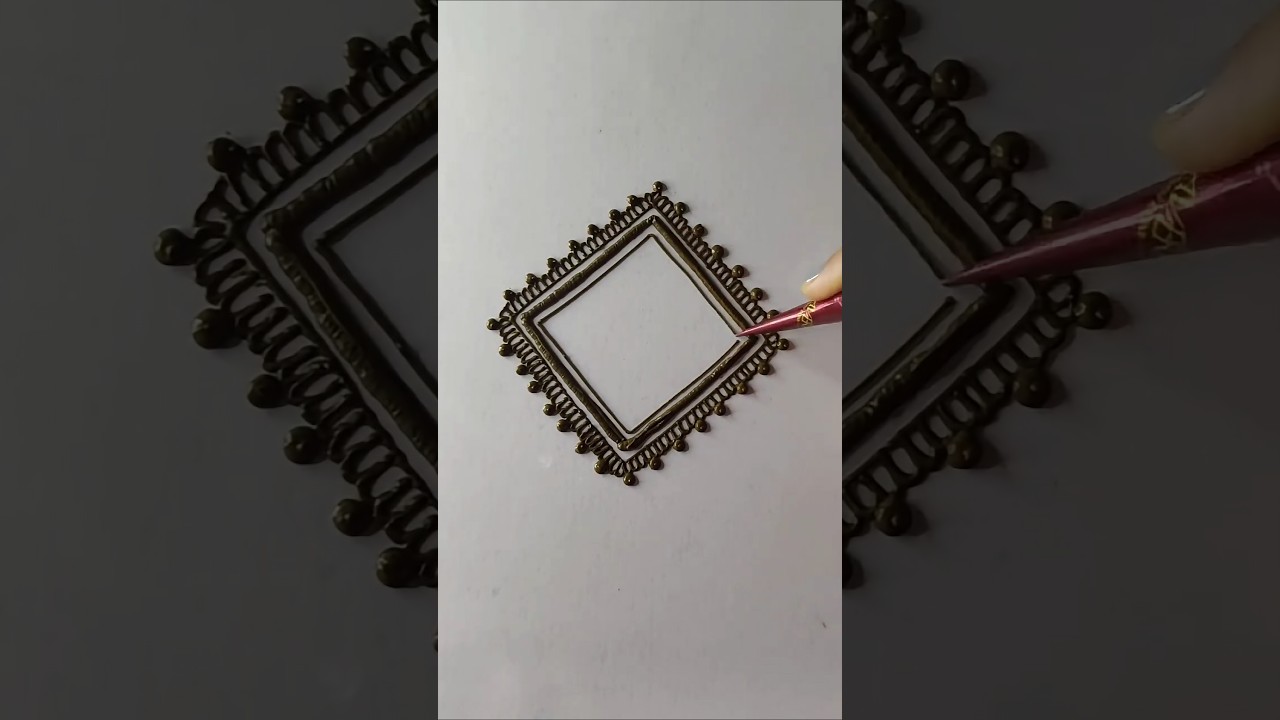 Back hand square mehndi design#shorts#viral#ytshorts #mehndi #mehandidisigns