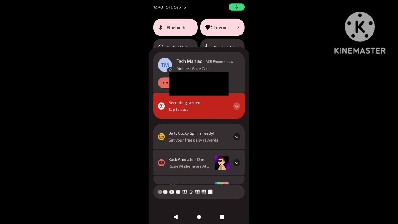 incoming calls ACR phone