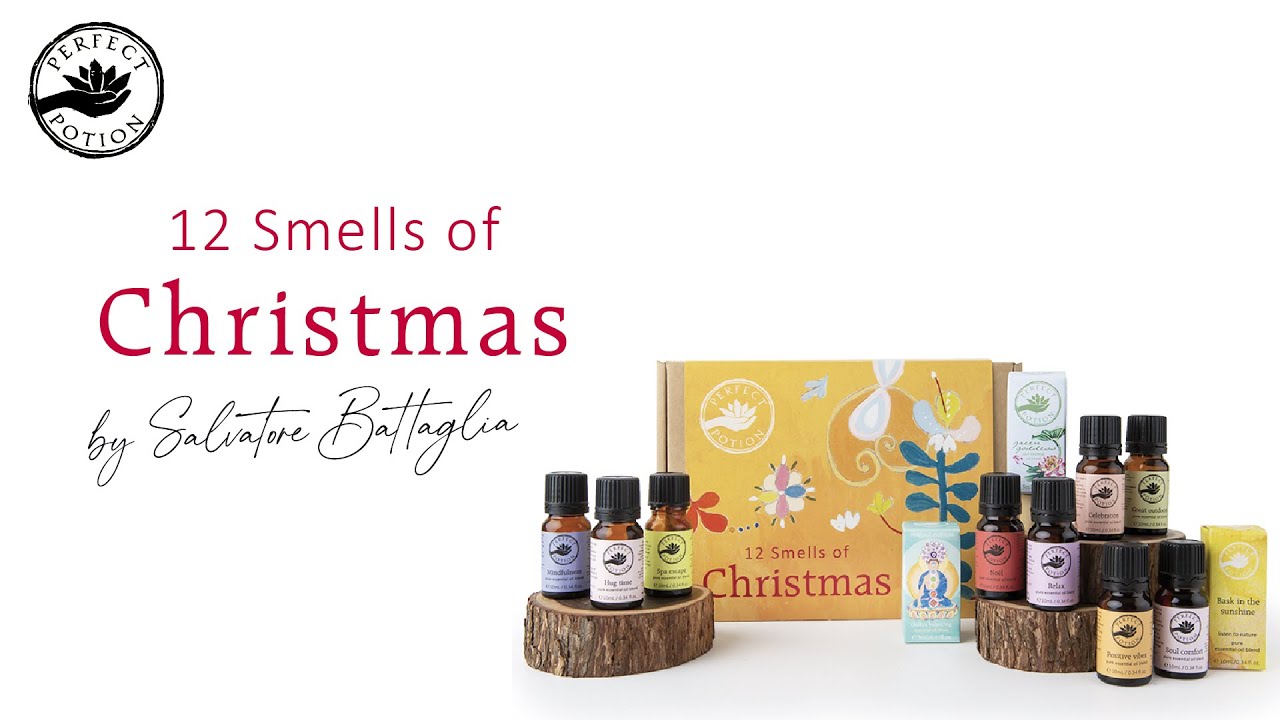 12 Smells of Christmas Essential Oil Collection by Salvatore Battaglia