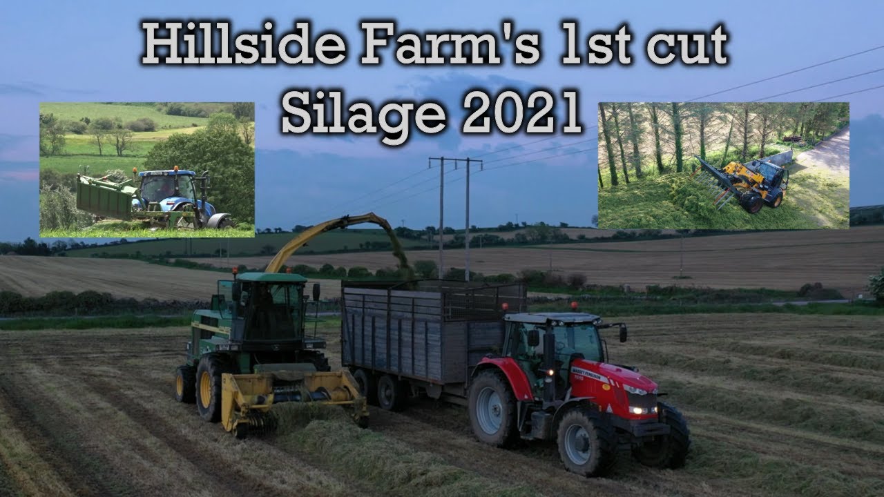 Can the 6850 hack the big lumps!! ~ Hillside Farm silage 2021
