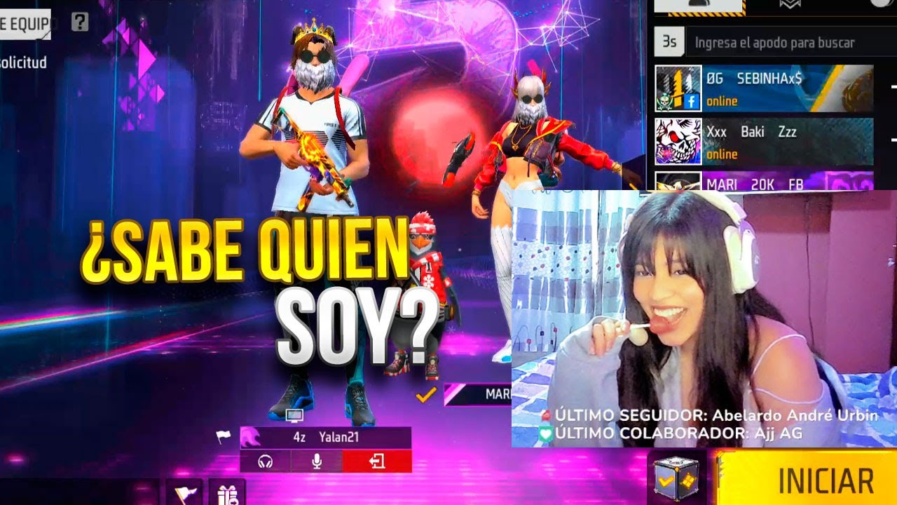 Chica me RECHAZA, pero entro al DIRECTO de STREAMER GUAPA y me enamora😳