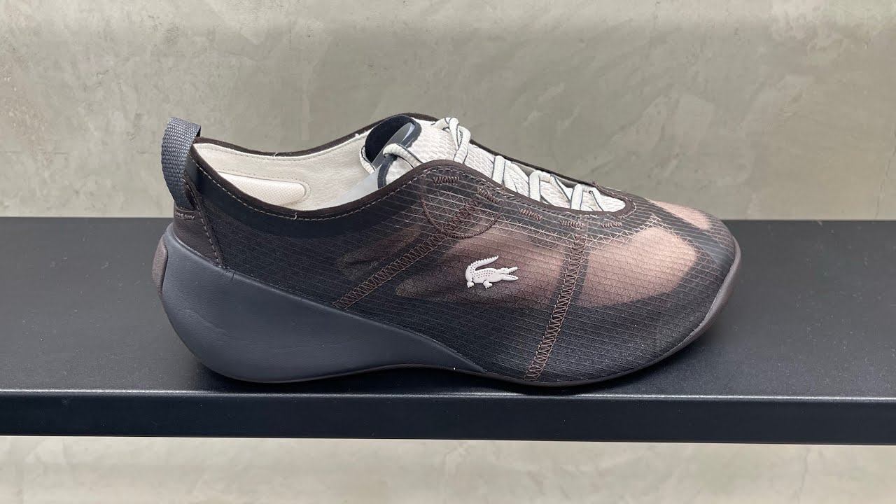 Lacoste AG LT Active (Off White/ Dark Brown)